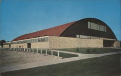 Memorial Auditorium - Field House, Concordia College Postcard