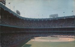 Yankee Stadium from Right Field Grandstand Postcard