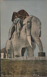 Lucy The Margate Elephant, National Historic Landmark Postcard