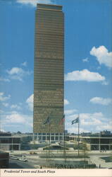 Prudential Tower and South Plaza, Boston Postcard