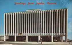 Southwestern Bell Telephone Co. Headquarters, Topeka Postcard