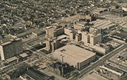 Cleveland Clinic Foundation Aerial View Postcard