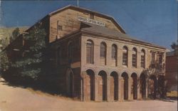 Piper's Opera House, Virginia City Postcard