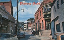 Brewery Gulch, Bisbee AZ - Roughest Street of Southwest Postcard