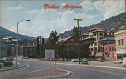 Bisbee, Arizona - Skyline Bypass, Copper Queen Hotel Postcard