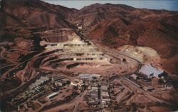 Phelps Dodge Corporation's Lavender Open-Pit Copper Mine Postcard