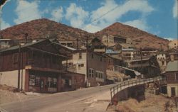 Jerome, AZ Largest Ghost City in America, Hillside Town Postcard