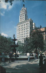 Court Square Columbia Mutual Tower Postcard
