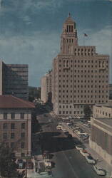 Mayo Clinic Buildings, New and Old, Rochester Postcard