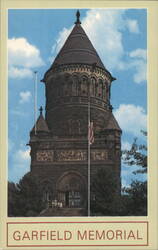 Garfield Memorial, Lakeview Cemetery Postcard