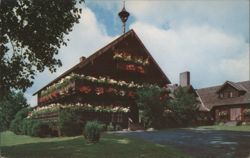 Trapp Family Lodge with Flower Boxes Postcard