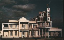 Nimitz Steamboat Hotel, Museum of the Pacific War Postcard