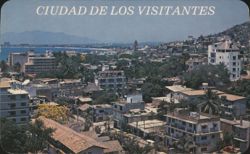 CIUDAD DE LOS VISITANTES, Beautiful Beach Resort Postcard