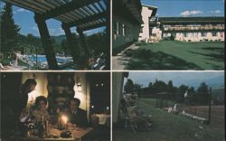 Summit Lodge Killington VT - Pool, Dining, Tennis Postcard