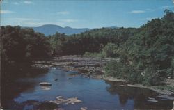 Lava Beds at Catskill Creek, Catskill Mountains Postcard