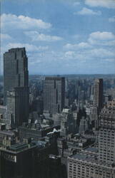 Rockefeller Center, New York City Postcard