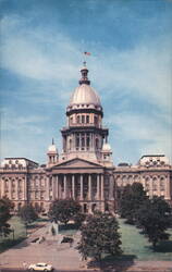 Illinois State Capitol Building, Springfield Postcard