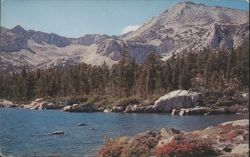 Hilton Lake #3, Eastern High Sierra Postcard