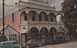 Arent's Grocery, Emporium Building, Jamestown, CA Postcard
