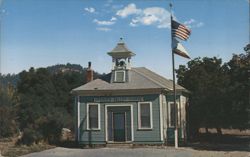 Spencer Valley School, Julian, CA Postcard
