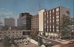 The Clayton Inn, Clayton, MO - Hotel & City View Postcard