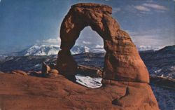 Delicate Arch, Arches National Monument, Utah Postcard
