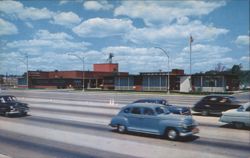 Delaware Memorial Bridge Administration Building, New Castle Postcard