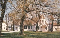 Bridgeville Public Library, Spring Trees Postcard
