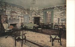 Winterthur Museum Chinese Parlor, Delaware Postcard