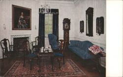 Readbourne Parlor, Winterthur Museum, Winterthur DE Postcard