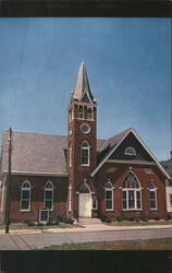 Trinity Methodist Church, Harrington, DE Postcard