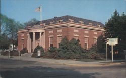 U.S. Post Office, Georgetown, DE - Erected 1931 Postcard