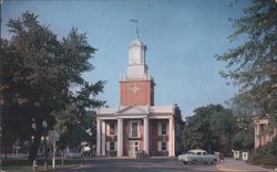 123 County Courthouse, Georgetown, Delaware Postcard