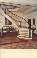 Montmorenci Stair Hall, Winterthur Museum Postcard