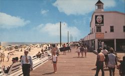 Rehoboth Beach Boardwalk & Funland Postcard