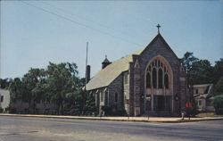 St. Edmond's R. C. Church, Gothic Stone Architecture Postcard