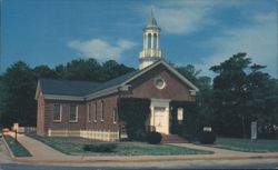 Westminster Presbyterian Church, Colonial Style Building Postcard
