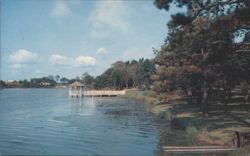 Beautiful Silver Lake, Rehoboth and Dewey Beach Postcard