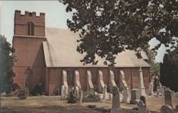 St. Stephen's Episcopal Church, Seaford, Delaware Postcard