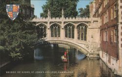 Bridge of Sighs, St. John's College, Cambridge Postcard