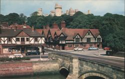 Arundel Castle, Bridge, and Historic Buildings Postcard