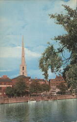 The Glover's Needle, Worcester Postcard