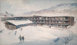 Seven Springs Bavarian Mountain Resort Main Lodge, PA Postcard