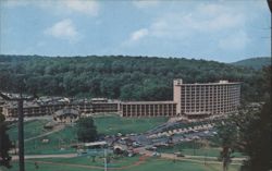 Seven Springs Mountain Resort Main Lodge Complex Postcard
