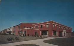 Recreation Building & Alumni Hall, Grove City College Postcard