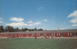 The Dutch Motel Red Building, Shartlesville, PA Postcard