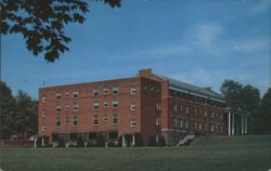 Thiel College, Livingston Hall, Greenville, PA Postcard