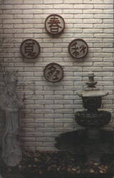 Best Western Inn Carlisle PA - Four Seasons Wall Garden Postcard