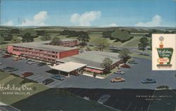 Holiday Inn Beaver Falls PA, Swimming Pool Restaurant Postcard