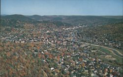 Aerial View Postcard